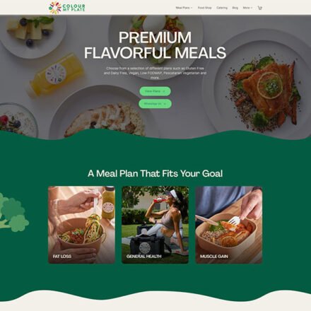 Meal Plan Delivery Website