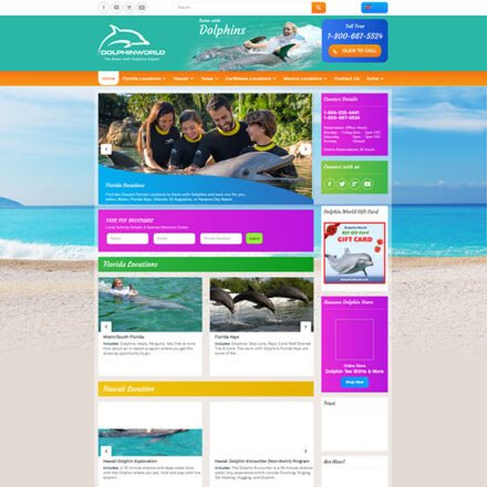 Dolphin Show Website