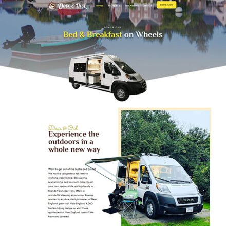 Van Rental Website